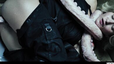 Blonde Teen Tentacles