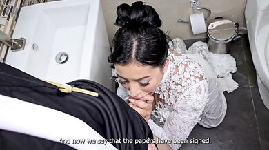 Cheating Bride Fucks The Priest On Her Wedding Day- M4r14n4 M4rt1x - Mariana Martix