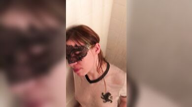 White shirt, Golden shower- He SOAKS my shirt