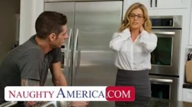 Putting Hands To Good Use By Worshipping A Beautiful Lady