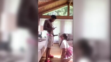 Thick Ebony Goes To PoundTown