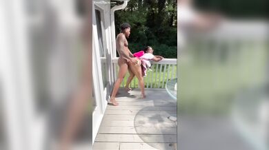 Thick Ebony Goes To PoundTown