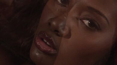 Brunette Black Beauty Rides The Big White Dick Of Stud - Nyomi Banxxx