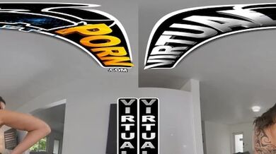 VIRTUAL PORN - Smoking Hot Babe Cassie Del Isla Gives Filthy Rich A Proper Anal French Lesson