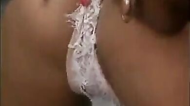 Persia engages in hot sexy interracial lesbian poolside lust