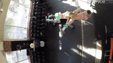 Piper Perri & Bella Rose Lesbian Step Sisters! Stepbrother Catches Them Eating Pussy