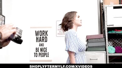 My Butt Hole Destroyed By Horny Cop - Krissy Lynn anal