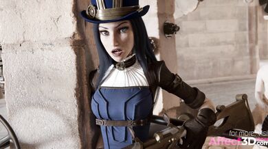 3D Babe Fucked In A Steampunk Fantasy Animation