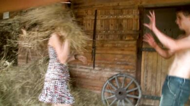 Busty Brunette Fucked On The Farm - Roxy Taggart