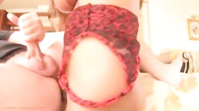 juicy ass red devil big cum top