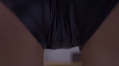 Face Sitting In Leather Shorts POV