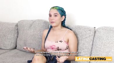 Super Tight Latina Hard Anal Pounded & Ass To Mouth In Fake Audition (Min Galilea)