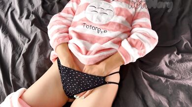 petite schoolgirl in pajama small tits masturbating pussy to orgasm