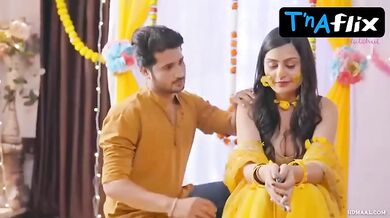 Priyanka Haldar Breasts Scene in Badhaai Lo