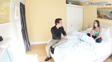 Thieving Nanny Rides Dick To Save Her Job - Abella Danger