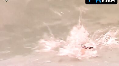 Deborah Secco Bikini Scene in Celebridade