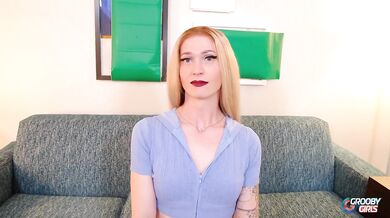 GROOBYGIRLS - Keeping It Classy While Toying Her Hole