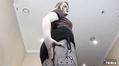 RUSSIAN TGIRLS - Bootyful Elvira Arousing Solo Debut