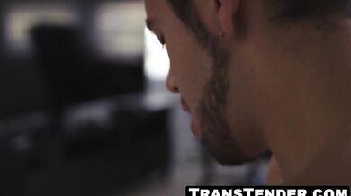 Crystal Thayer howls as stepbro Dante Colle fucks her TS hole