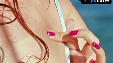 Afroditi Kapokaki Breasts, Bikini Scene in Kyuka: Before Summer's End