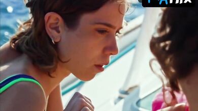 Afroditi Kapokaki Breasts, Bikini Scene in Kyuka: Before Summer's End