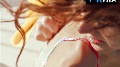 Afroditi Kapokaki Breasts, Bikini Scene in Kyuka: Before Summer's End