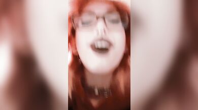 goth slut gets filled with cum