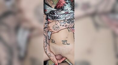 SquuezingCREAMPIE Stroking dick watching Victoria play w her pussy fuck N CUM inside tight pussy POV