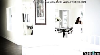 Teen Kimber Woods prepared her bubble butt for anal to her stepdad porn