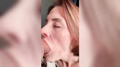 Granny gumjob 7 No teeth dentures