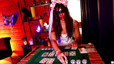 Cosplay Masturbation Strip Poker Squirt Creepy Halloween ( TRAILER "THE CARMILLA'S POKER" VIDEO )