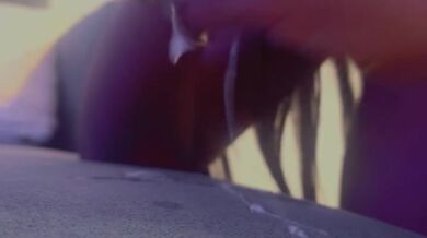 Nasty Slut Giving Sloppy Head To Dildo