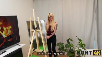 HUNT4K. He saw my art and stretched my holes right after