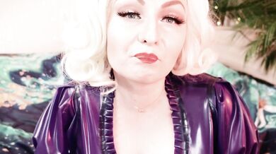 jerk off instruction video from latex Mistress with dirty talk - FemDom POV JOI free porn clip