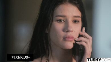 TUSHY Petite Beauty Sophie Weber Takes Two Massive Cocks In Passionate DP Threesome - Cate Harrington