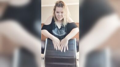 Playing with it just to get you going. I love being an exhibitionist