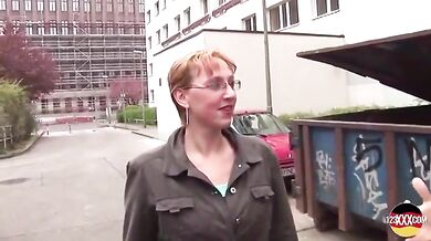 German Short Hair Lady Slow Sex - Horny Couple Amateur Screw