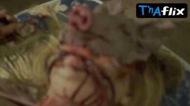E.J. Rose Breasts Scene in Coffintooth