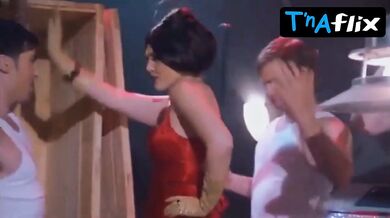 Anna Cashman Breasts Scene in Danger 5