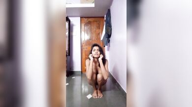 Slim Indian Babe Nude Show Making Apologize Video For Boyfriend