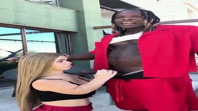 Tiny Slut Rides BBC Her Size