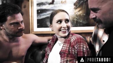 Pervert Mature Weirdos Trick Naive Neighbor Laney Grey to Take Her Virginity (Charles Dera, Seth Gamble)