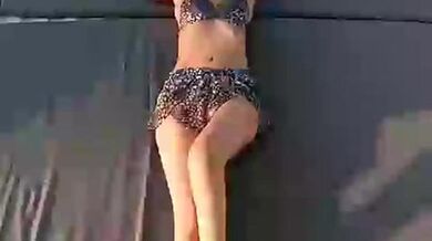 Elnaaz Norouzi Butt, Breasts Scene in Elnaaz Norouzi Hot On Social Media