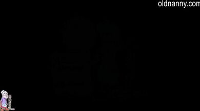 Old granny enjoying girl fingering