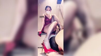 Plaything Ruxue S, unfaithful wife humiliation training, cuckold husband licks the intimate area