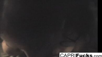 Capri loves to suck big cocks
