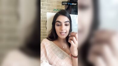 Kavya Thapar Sexy Scene in Kavya Thapar Instagram Live