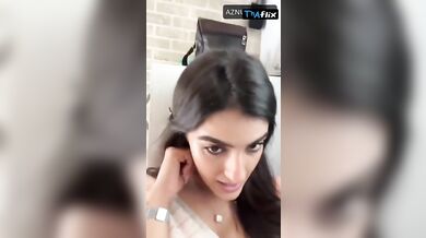 Kavya Thapar Sexy Scene in Kavya Thapar Instagram Live