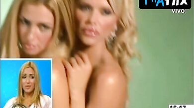 Nazarena Velez Butt, Breasts Scene in Intrusos En El Espectaculo