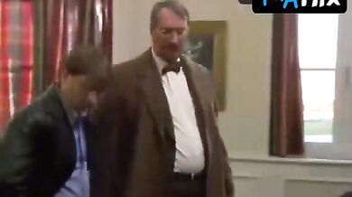 Anja Kruse Butt, Breasts Scene in Kommissar Rex